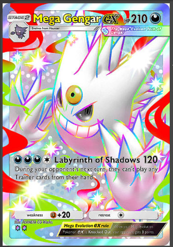 Mega gengar shiny - gengar, ex