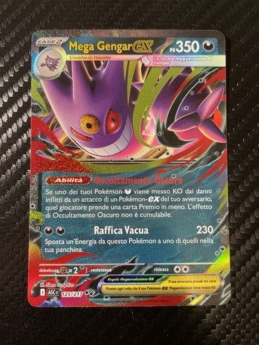 Mega gengar 125 217 - ex,