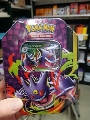 Tin box mega gengar - tin, ex