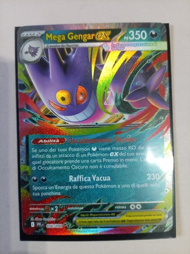 Carta pokemon mega gengar - gengar, ex