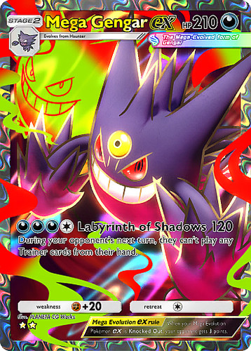 Mega gengar full - mega,