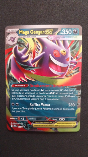 Mega gengar 073 holo - ex,