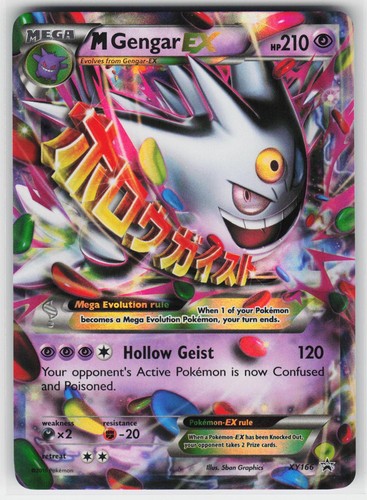 Gengar xy166 holo - m,