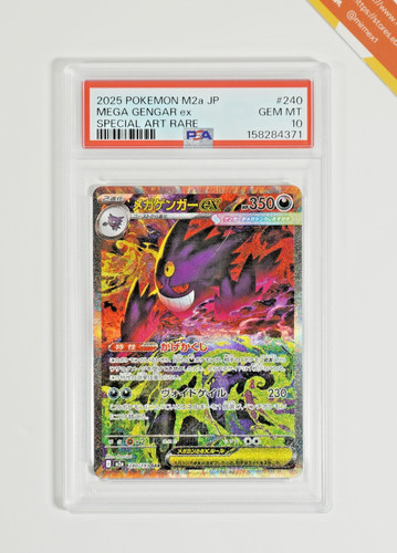 Pokemon psa mega gengar ex - pokemon,